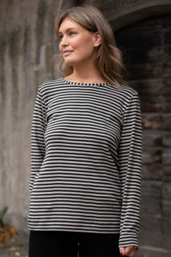 Sweater narrow striped
